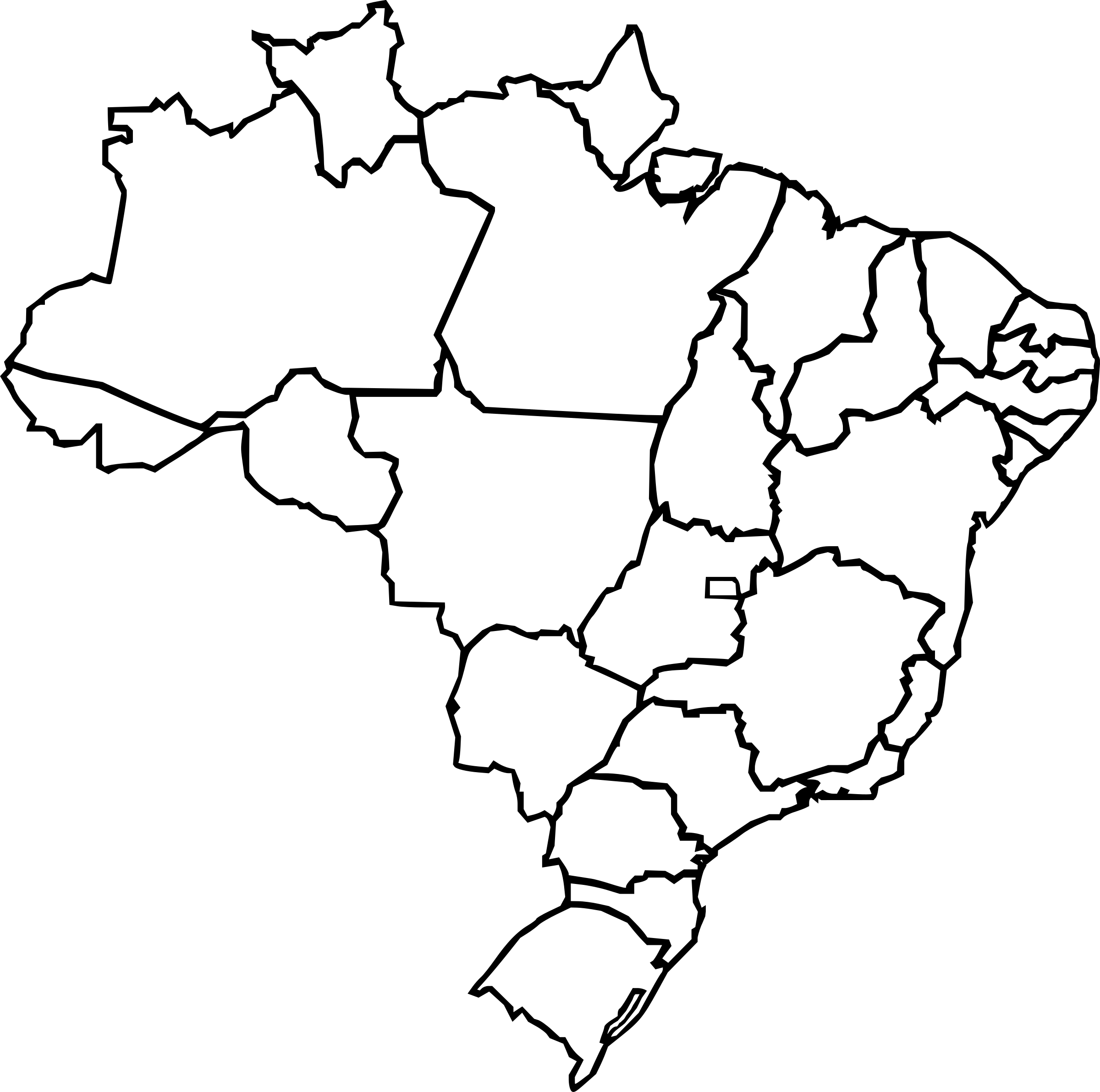 Mapa do Brasil